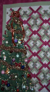 Christmas Tree and Wedding Quilt