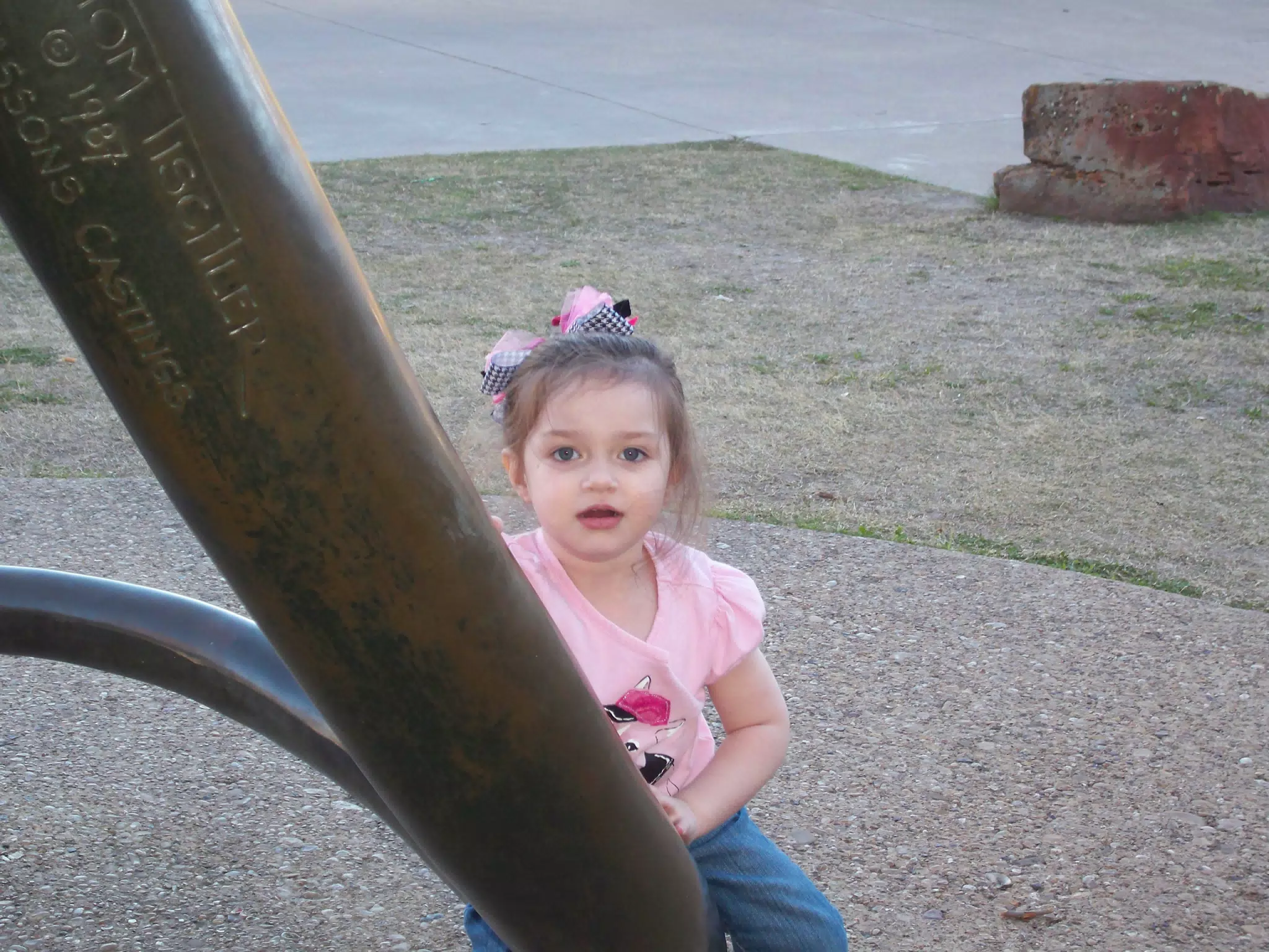 Liesl Climbing the Mammoth