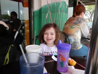 Liesl at Cafe Brazil
