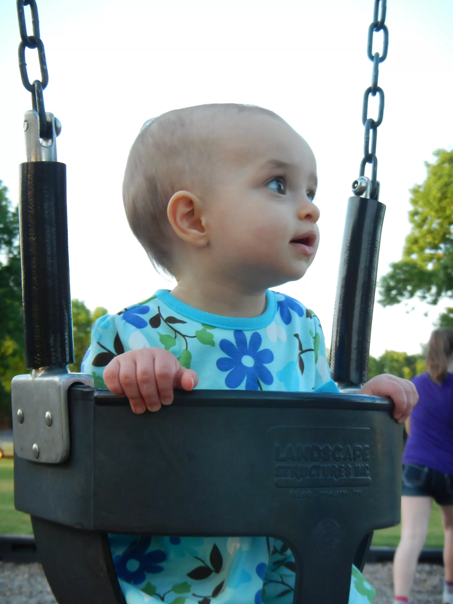 Luciana in the Swing