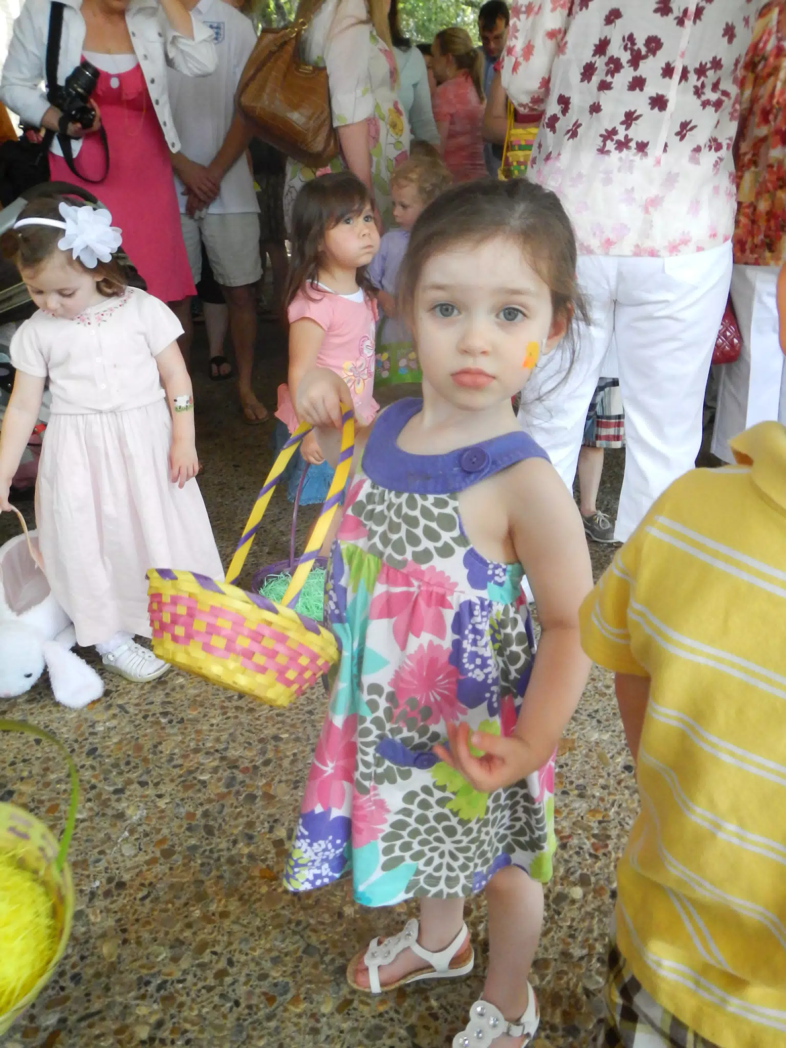 Liesl Standing at Attention