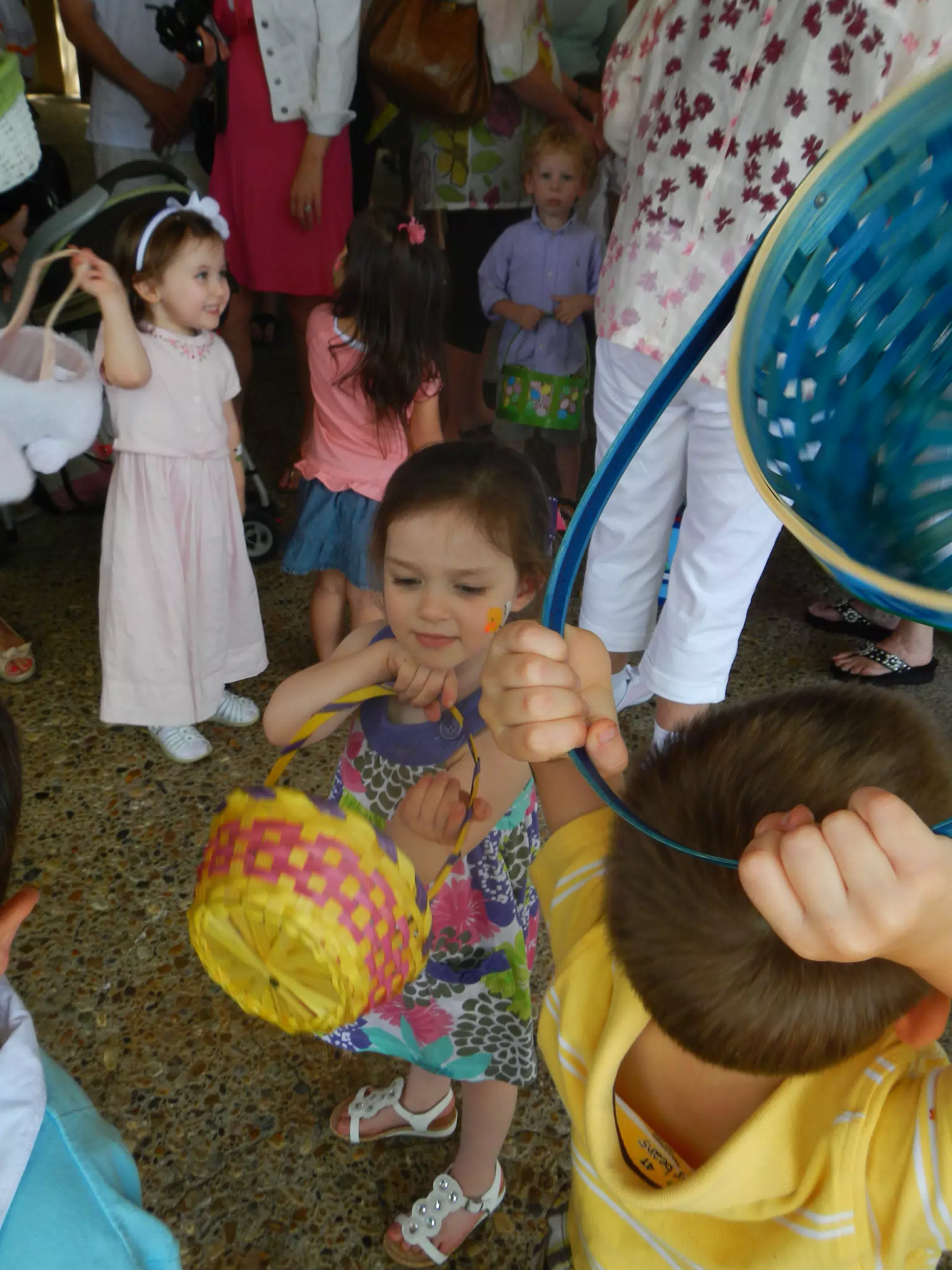 Liesl with Her Easter Basket