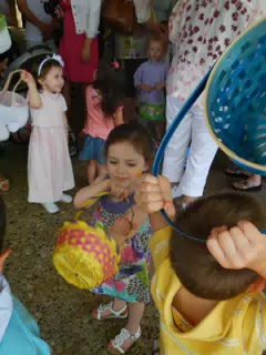 Liesl with Her Easter Basket