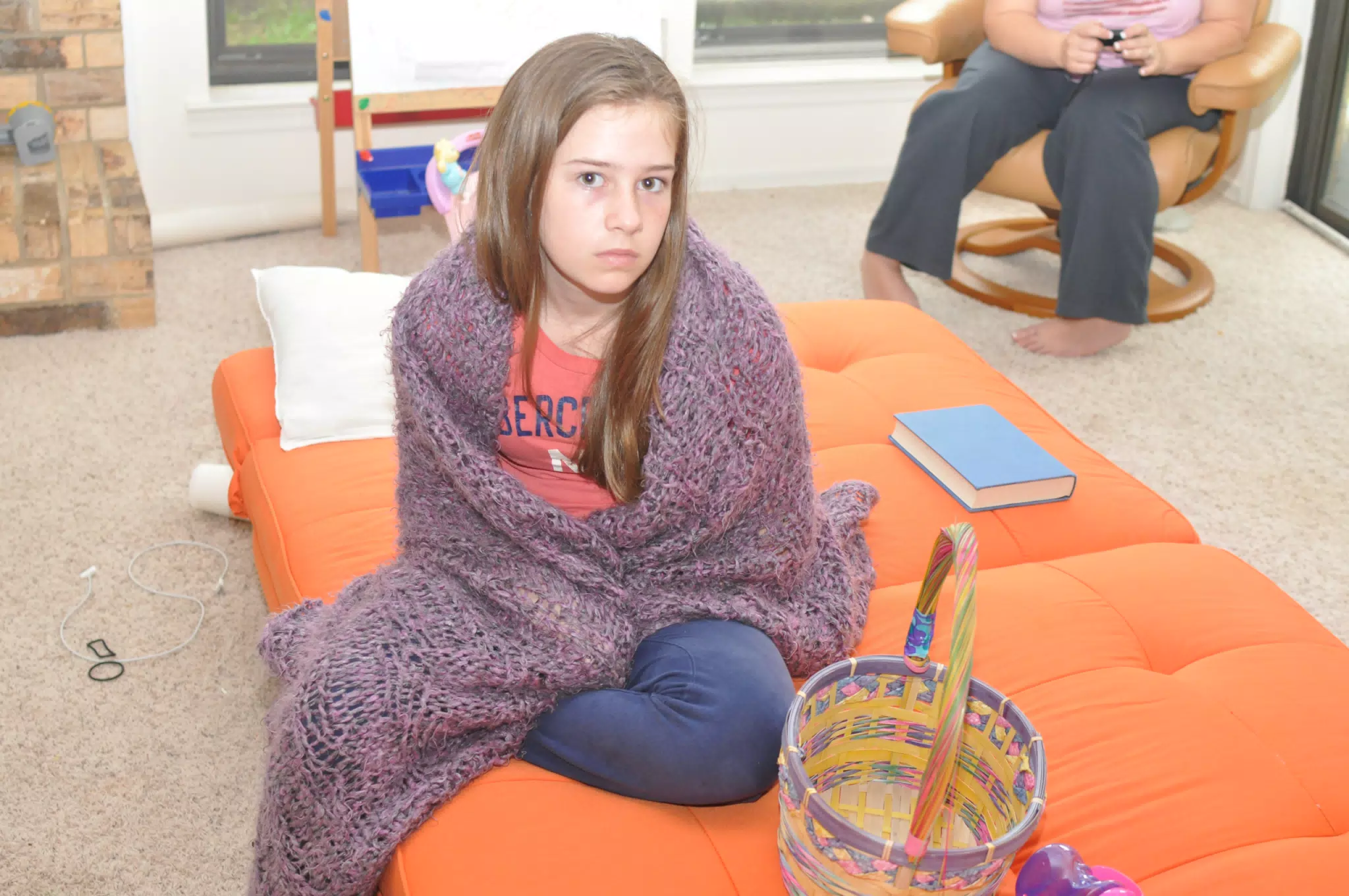 Madeline Waking Up for Easter