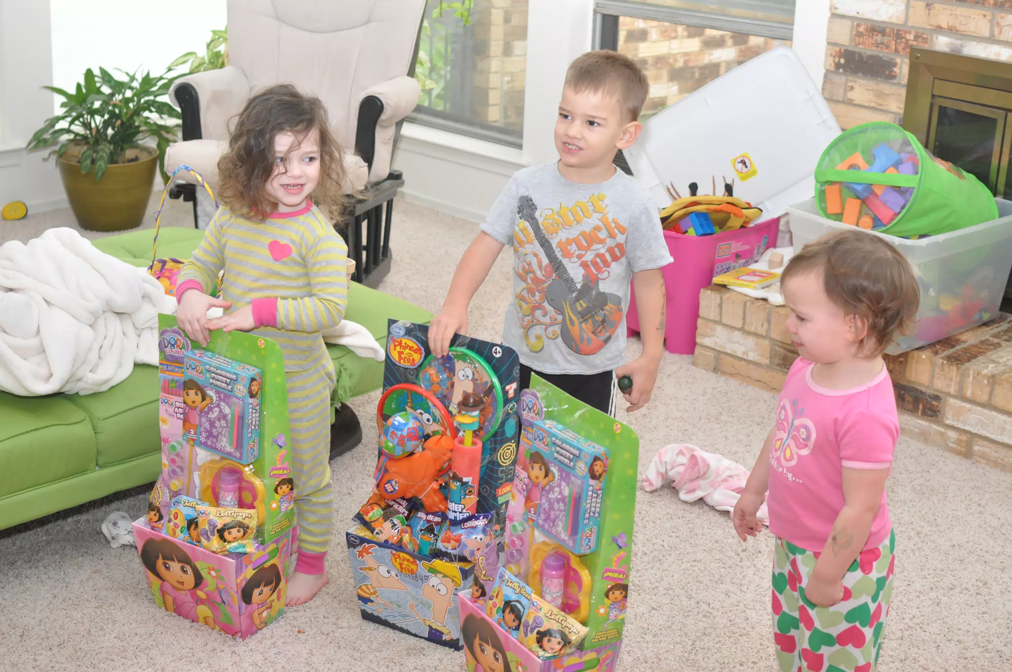 The Cousin's Easter Baskets