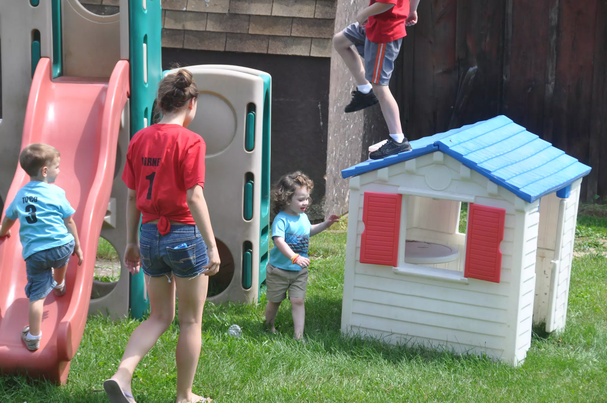 The Cousins All Playing Together