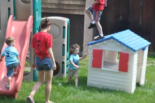 The Cousins All Playing Together