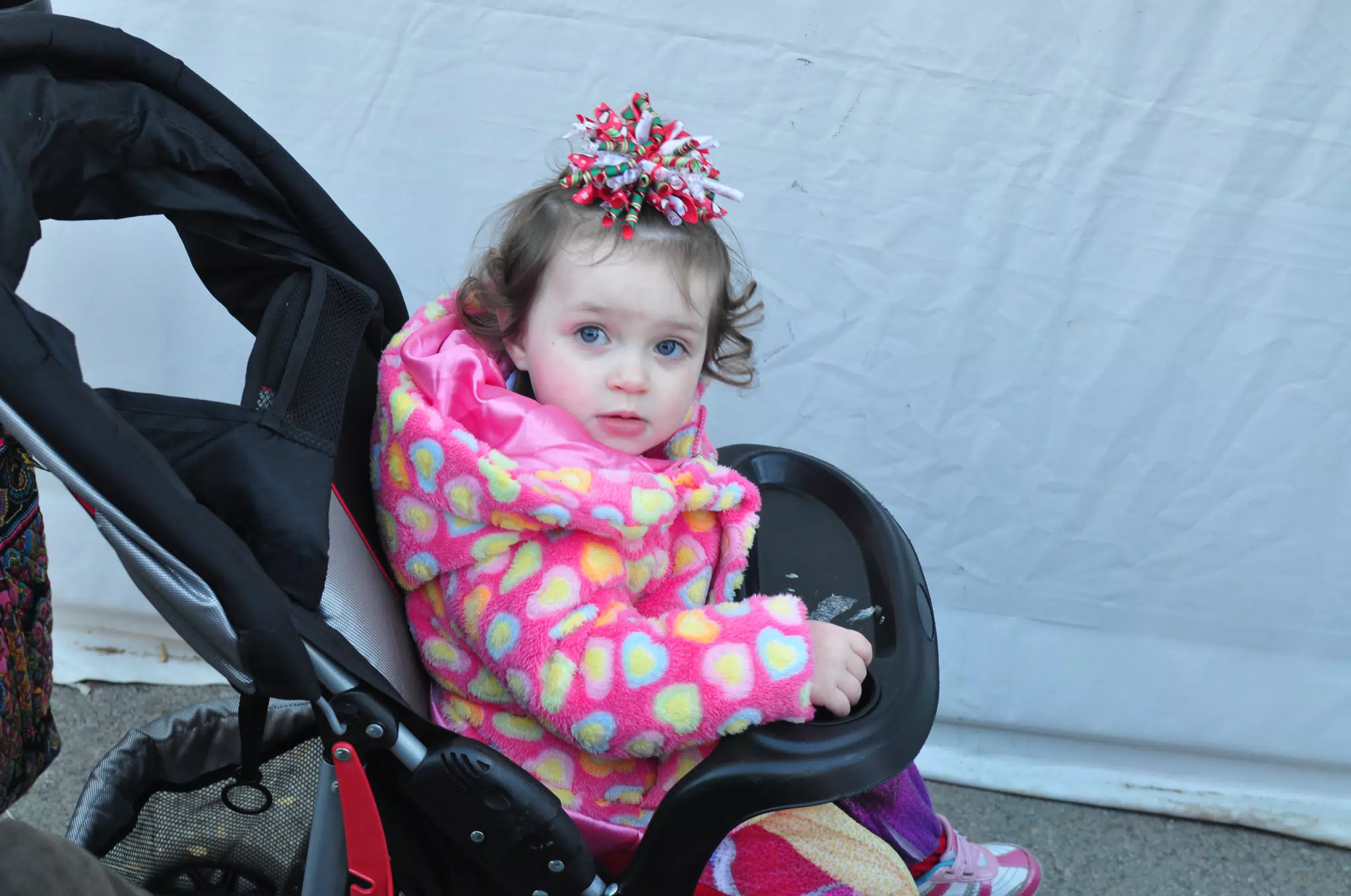 Liesl in Her Stroller