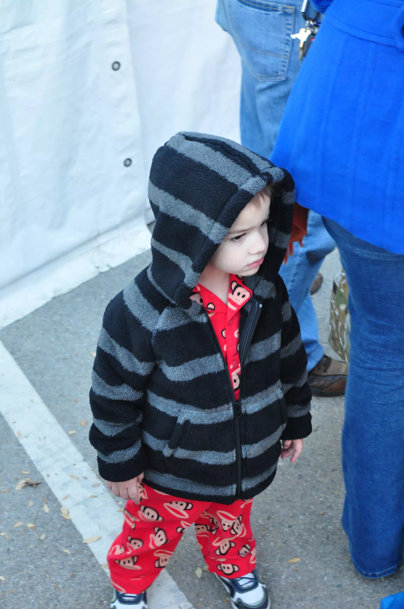 Garrett in Pajamas