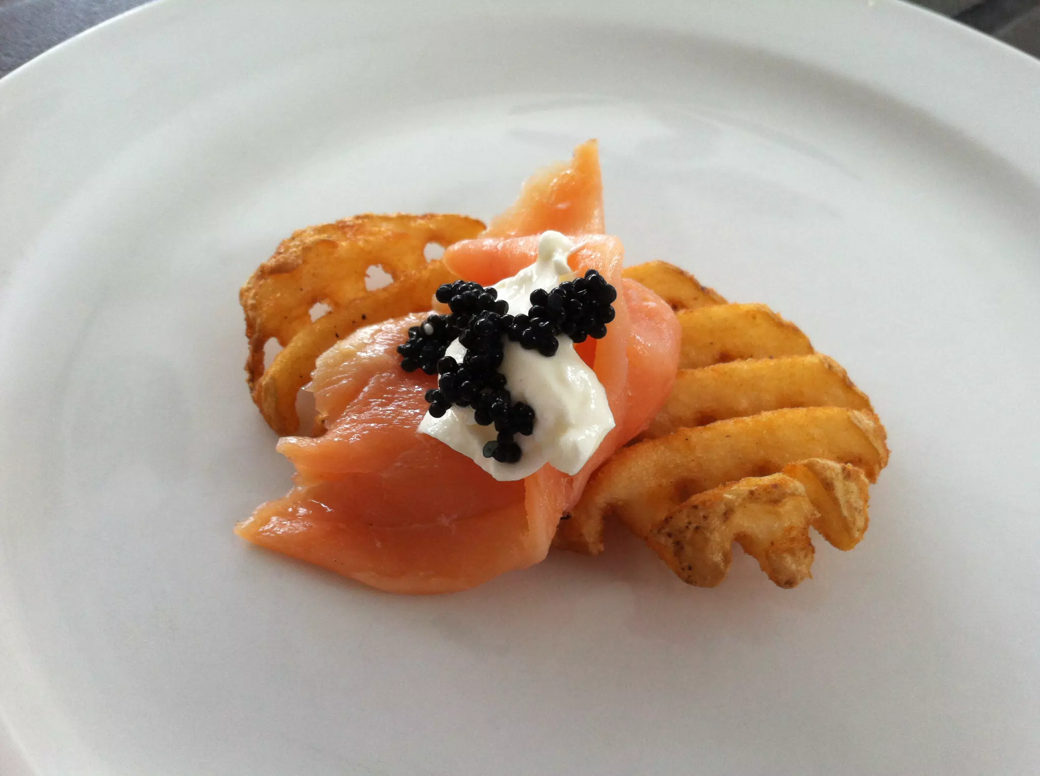 Smoked Salmon and Caviar