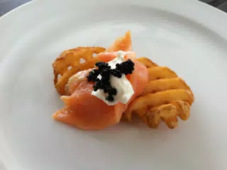 Smoked Salmon and Caviar