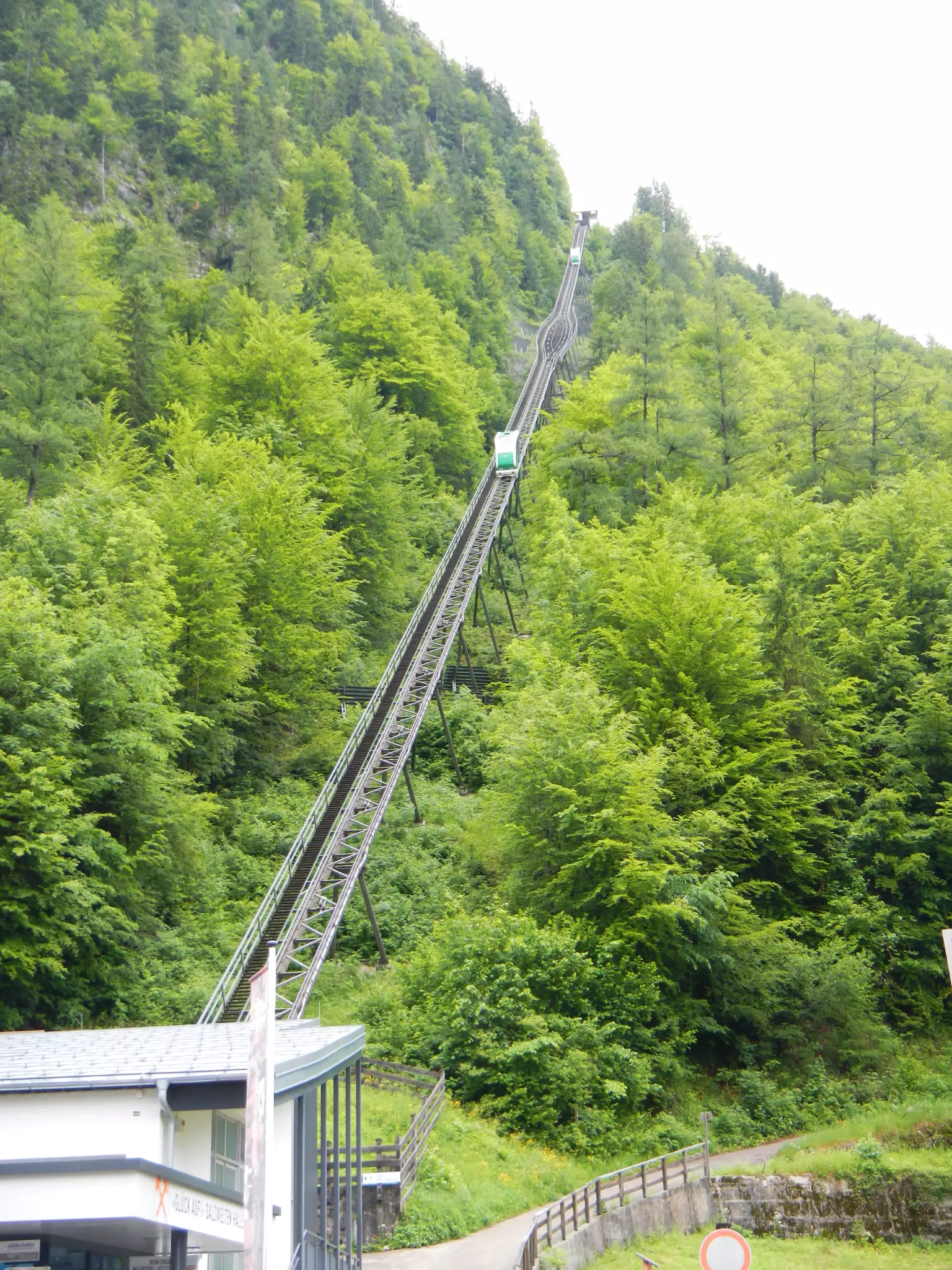 Funicular in Hallstatt