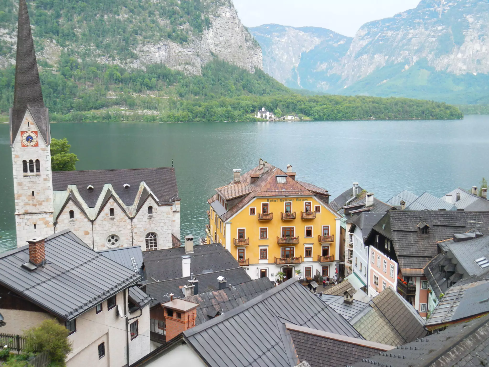 Hallstatt and Lake.