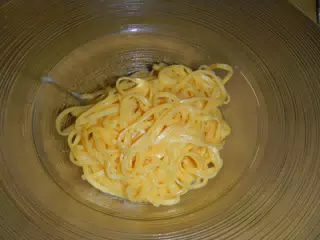 Tajarin Pasta with Butter and Sage at DeGusta, Neive, Piemonte