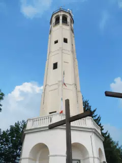 San Maurizio Lighthouse Near Como, Lombardi, Italy