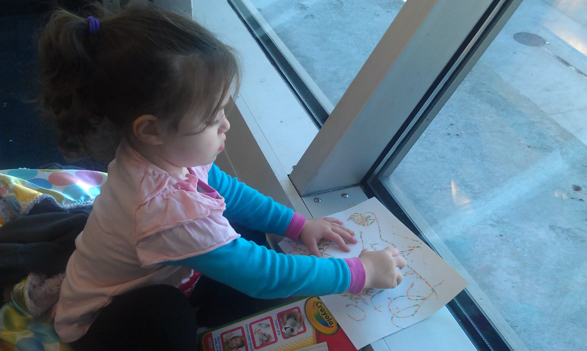 KEEPING BUSY AT JFK