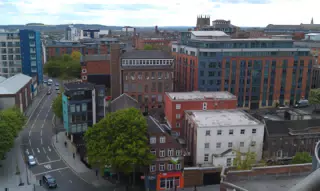 View from Nottingham Apartment