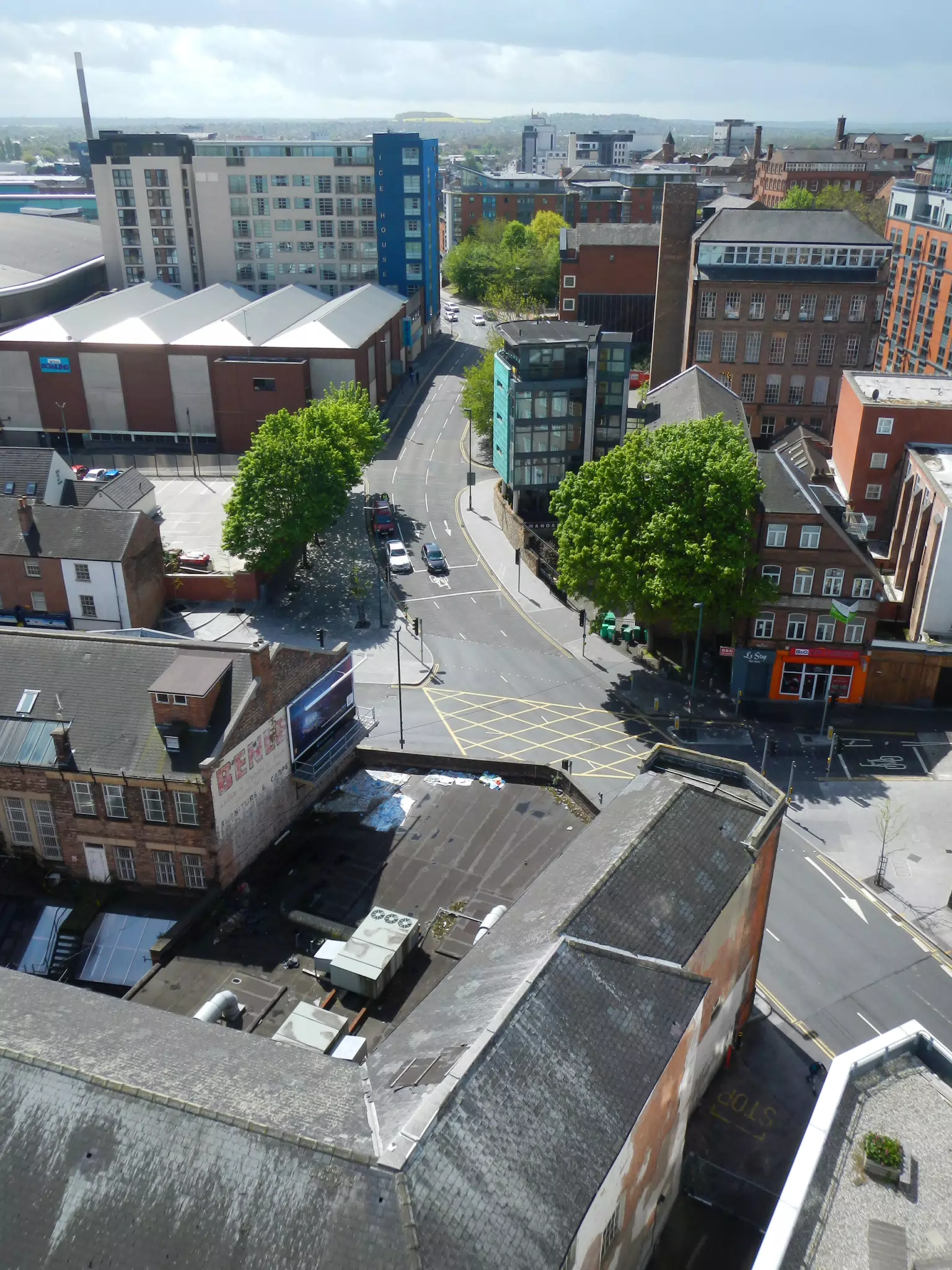 Nottingham - View from Apartment