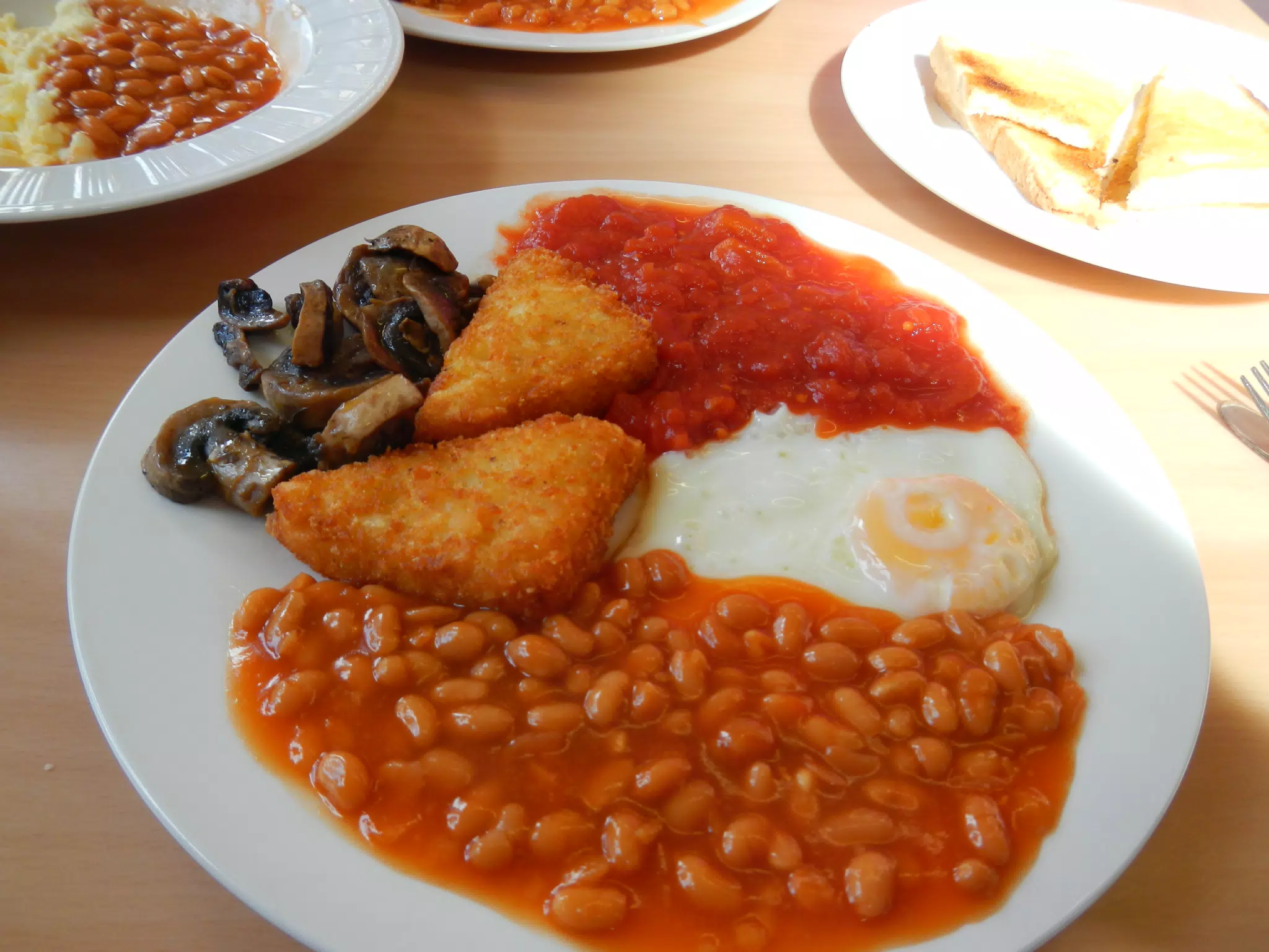 British Vegetarian Breakfast