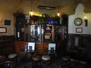 Upstairs Bar at the Ye Olde Jerusalem