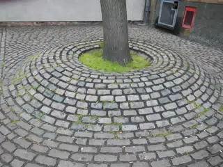 Cool Brick Tree Surround