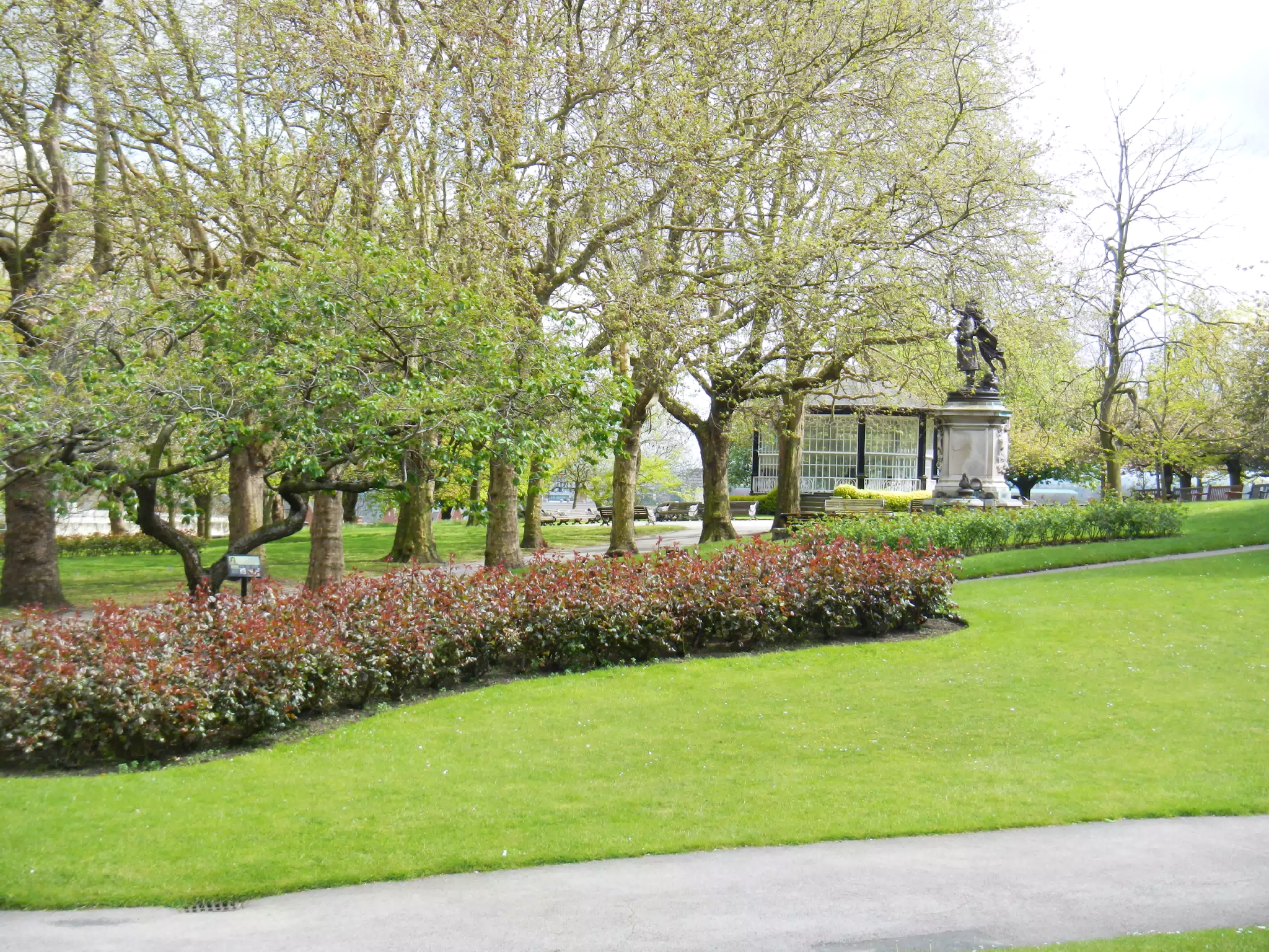 Gardens at Nottingham Castle