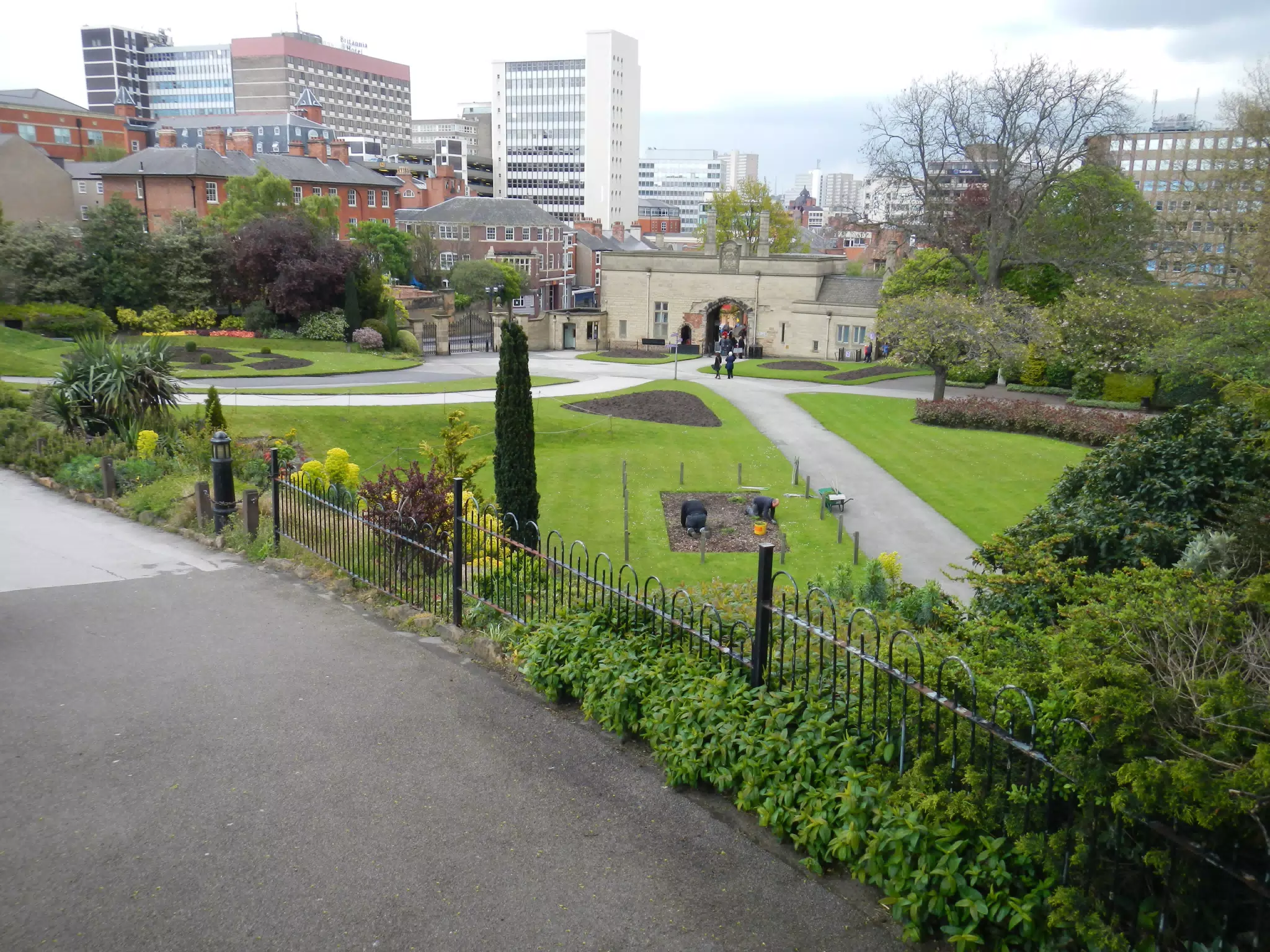 Nottingham Castle Gardens