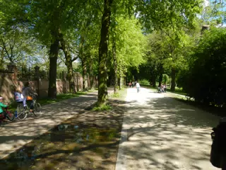 Footpath Near our Hotel in Bruges