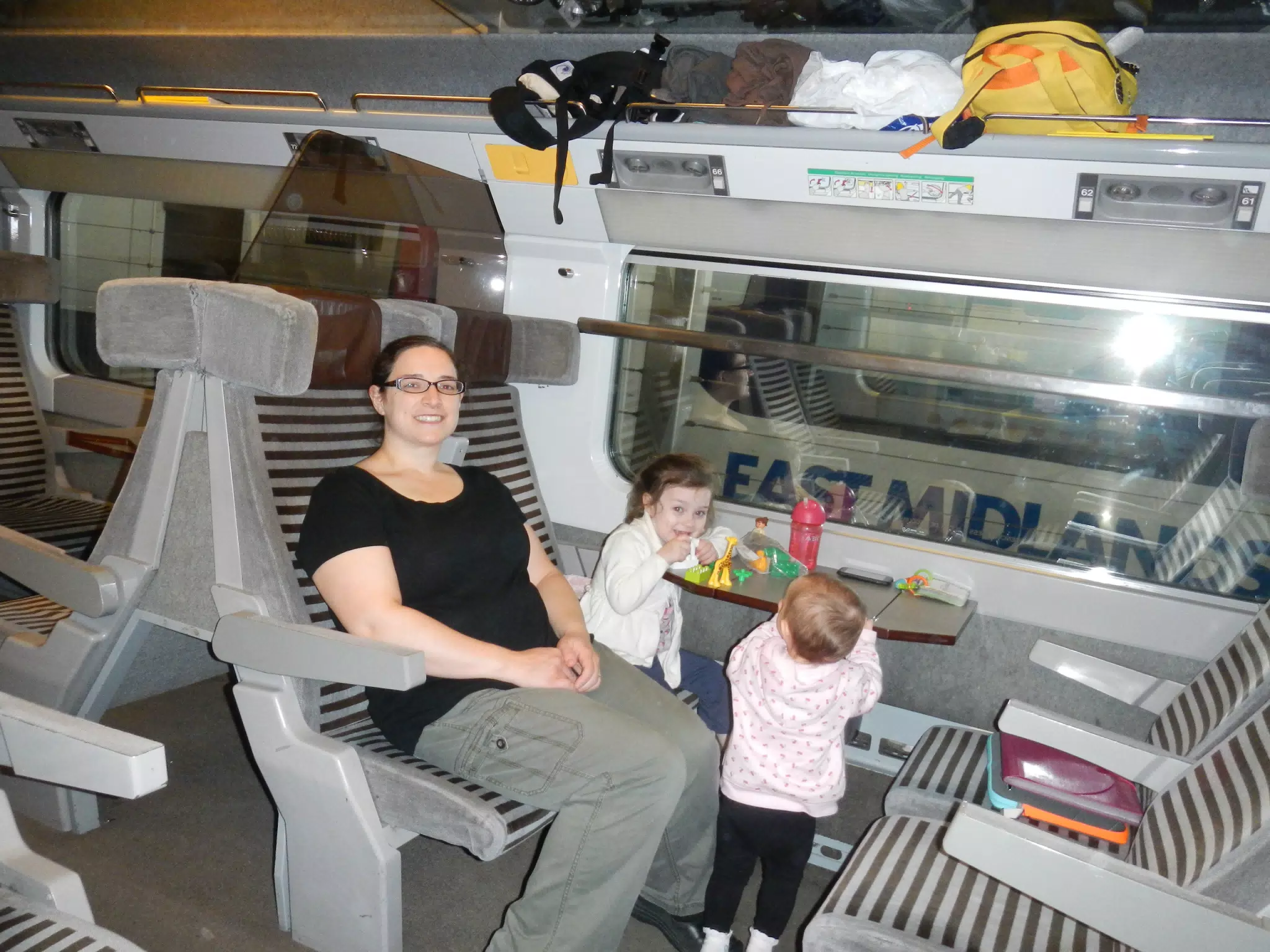 Our Cabin on the Eurostar