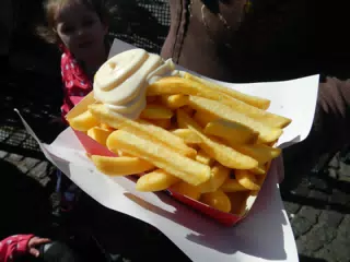 Frites (Belgian Fries) in Bruges