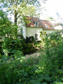 House on Canal in Bruges