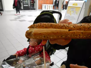 Brie and Honey Sandwich