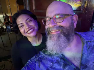 Eva and Scott at Geckitos