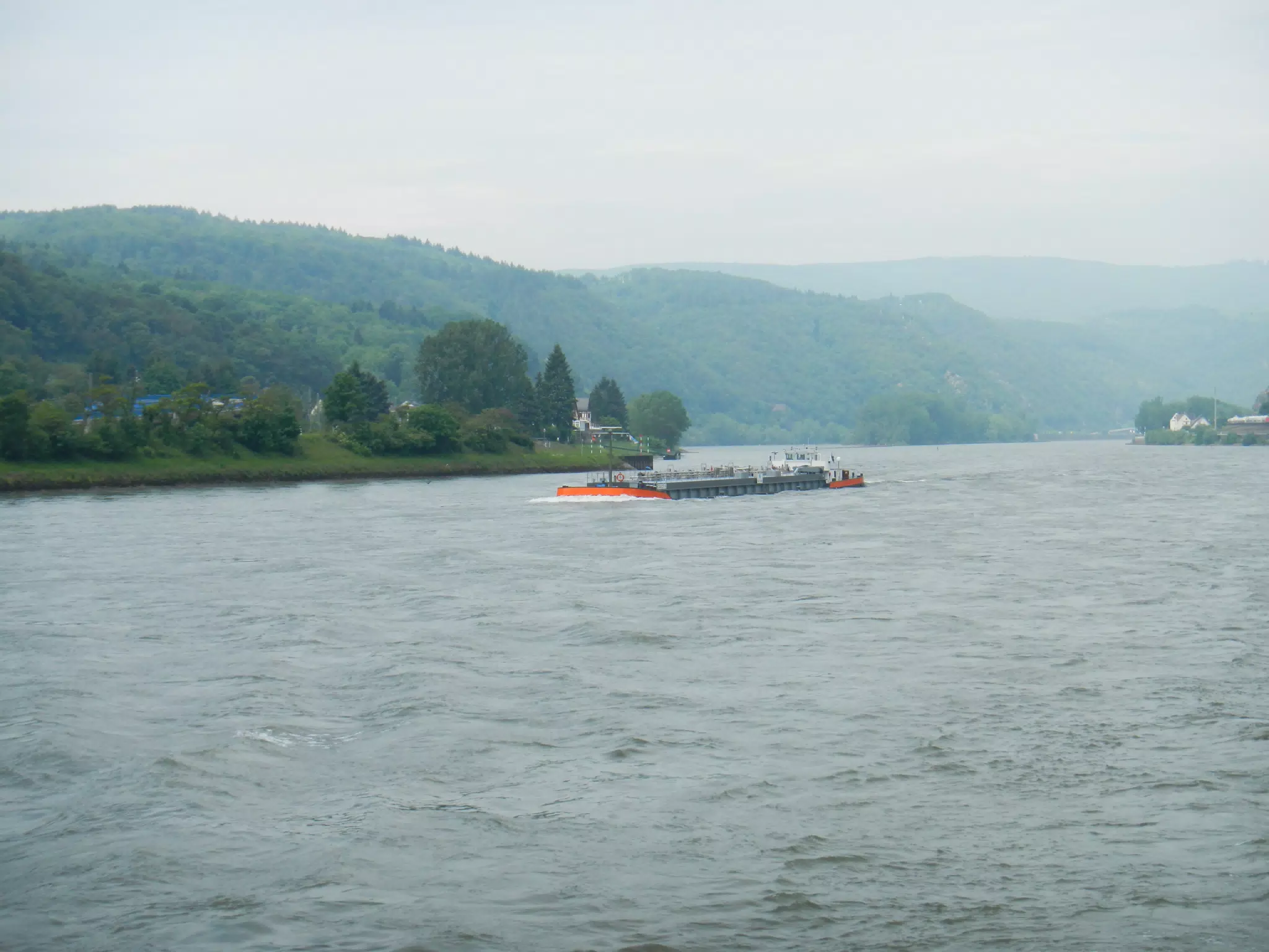 Barge on Rhine