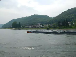 Barge on the Rhine
