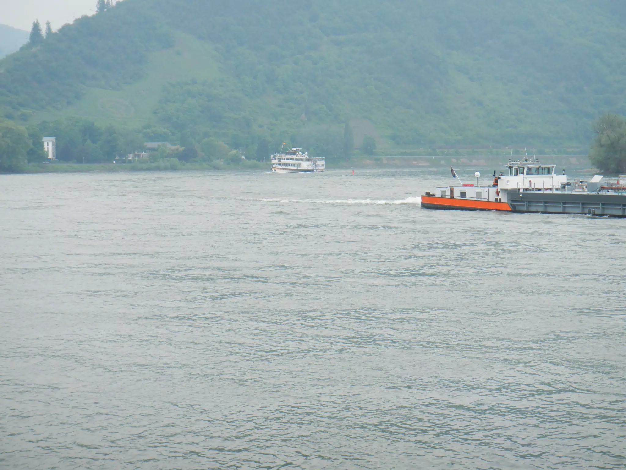 Ships on the Rhine