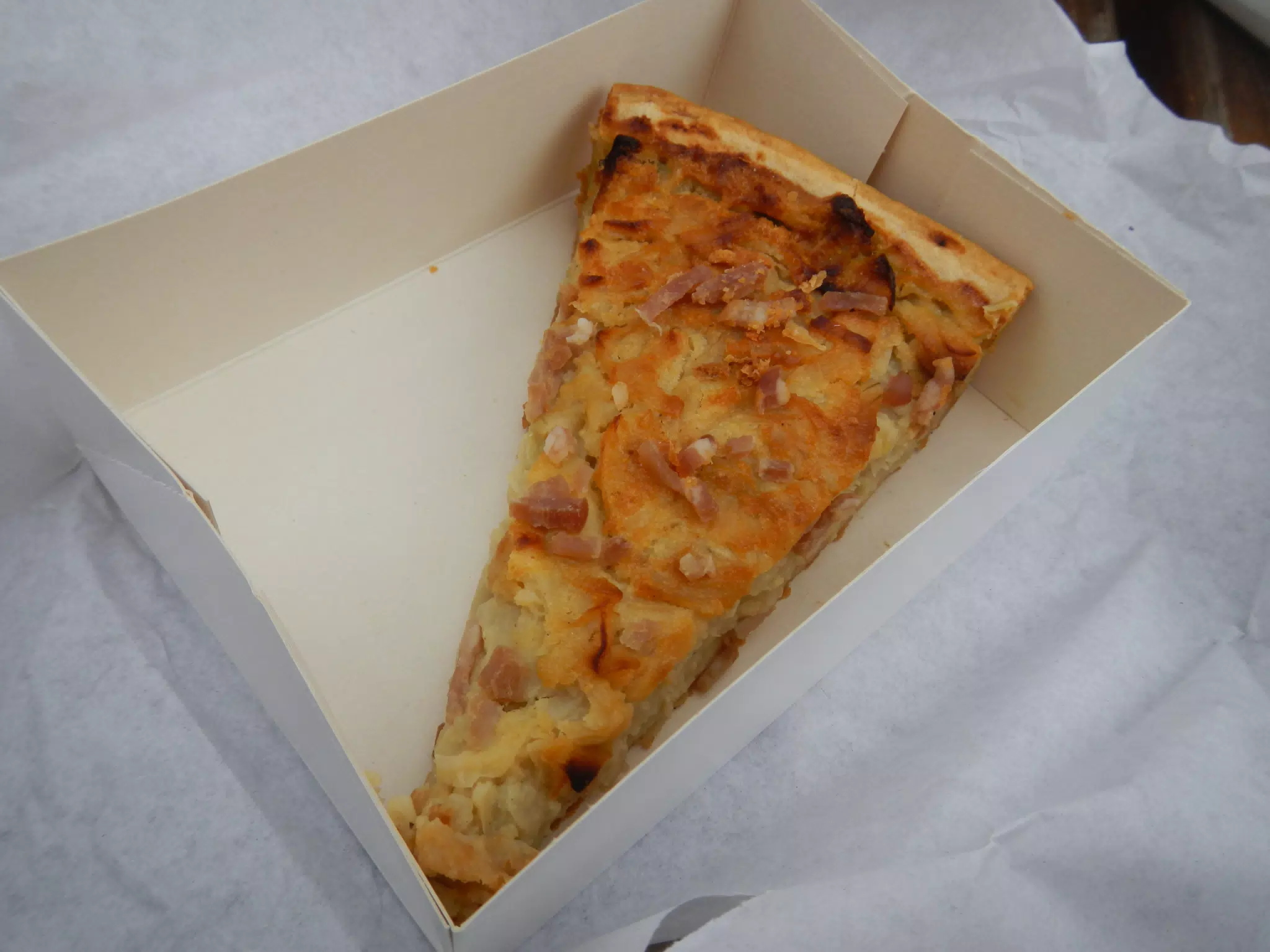 Local Meat and Egg Pie in Colmar, Alsace, France