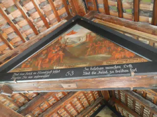 Painting 53 on the Luzern Chapel Bridge