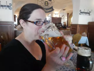 Dominica Enjoys a Dunkel