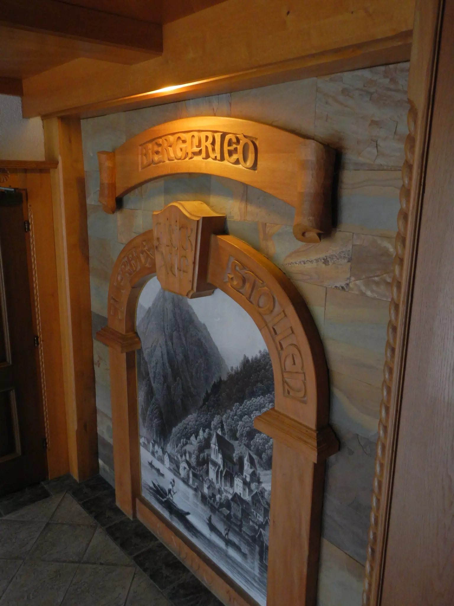 Sign in Hotel Lobby