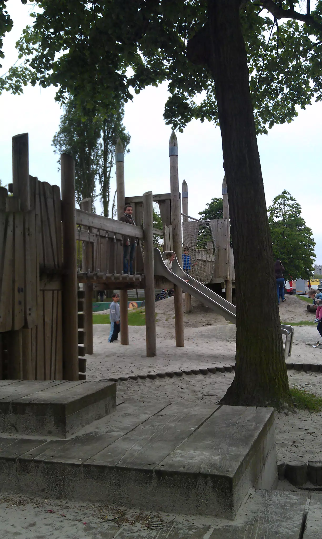 Liesl on Slide