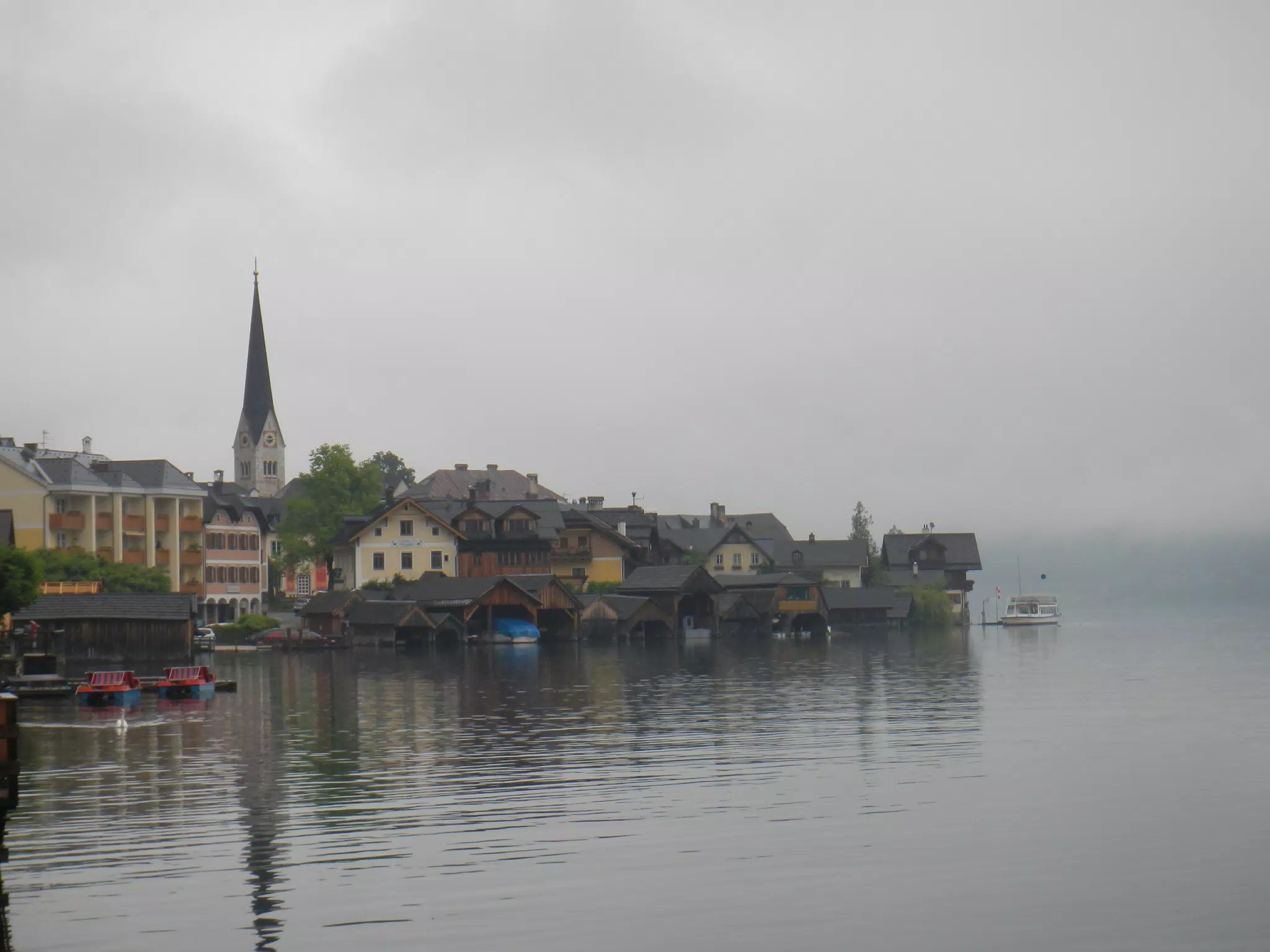 Hallstatt in the Mist