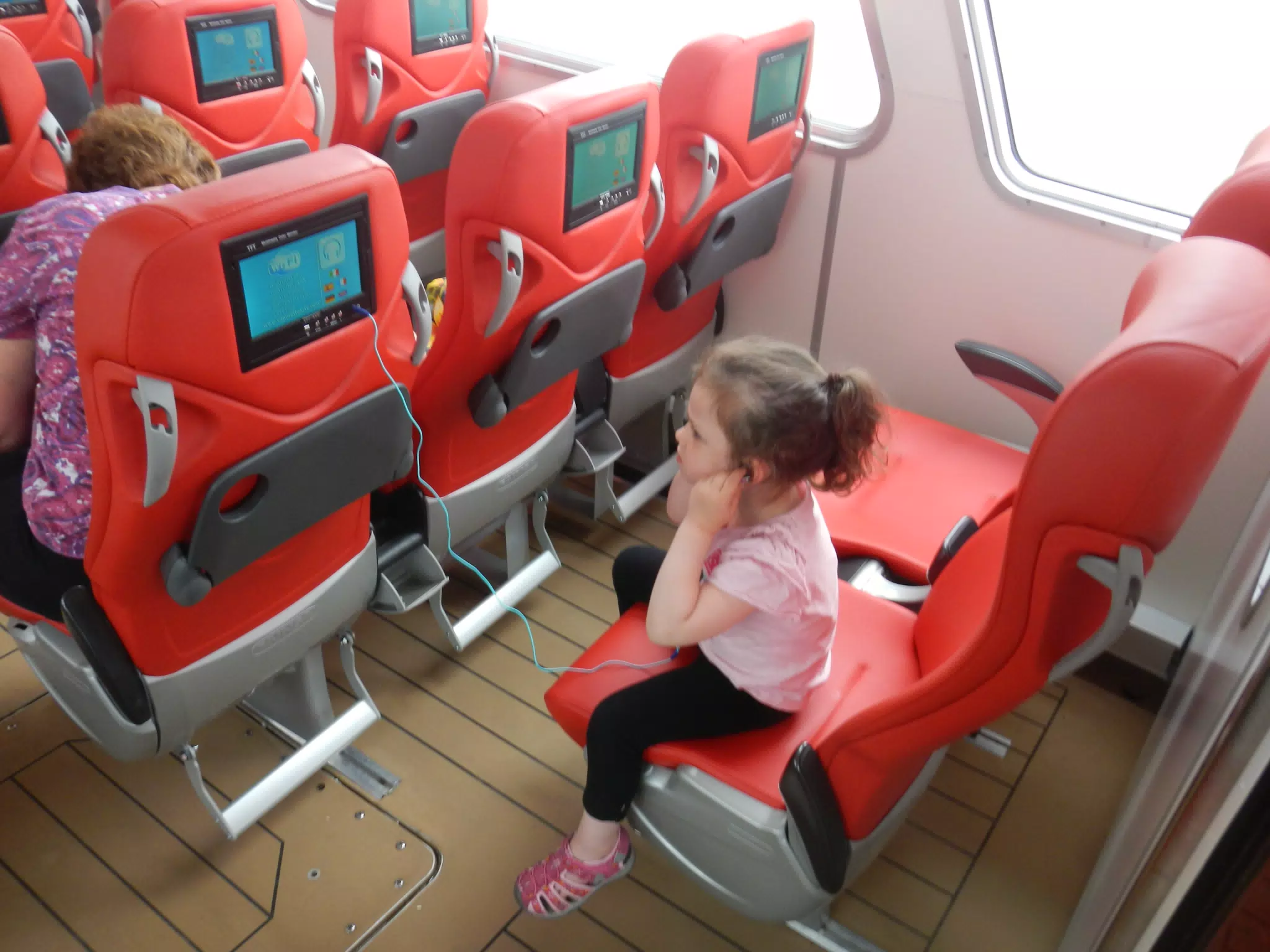 Liesl Listening to Venice Tour