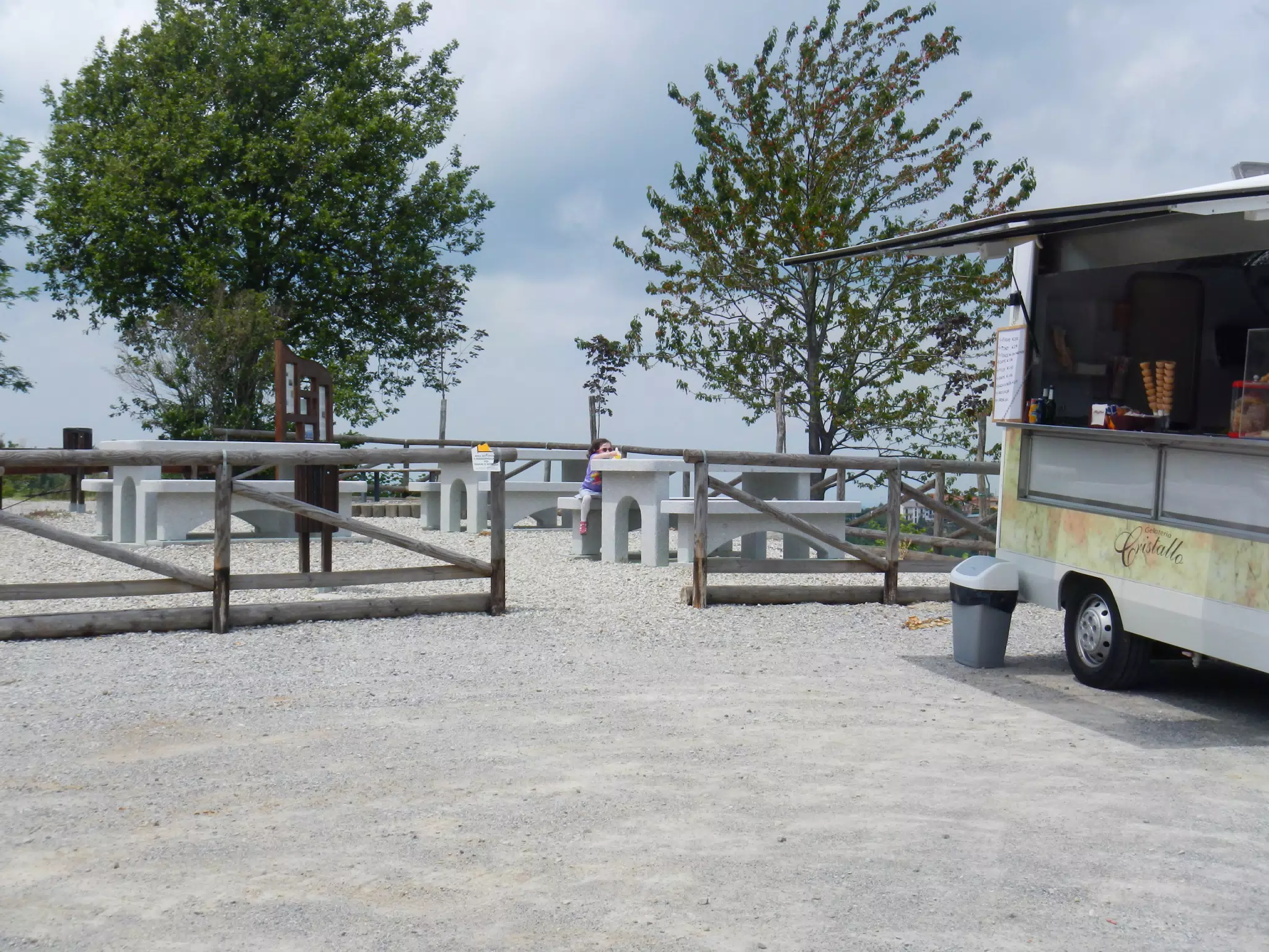 Roadside Gelato in Italy