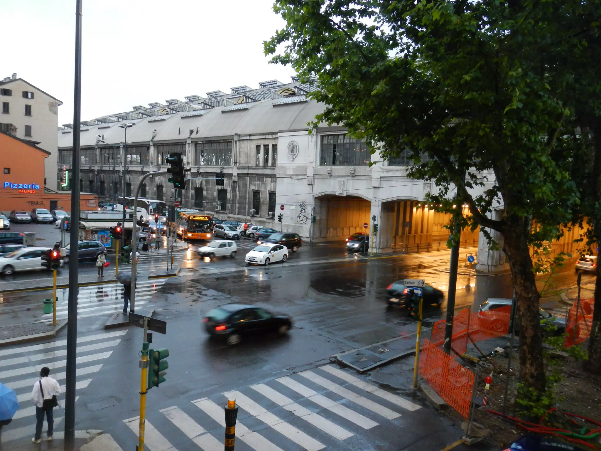 Milano Centrali from Our Hotel Room