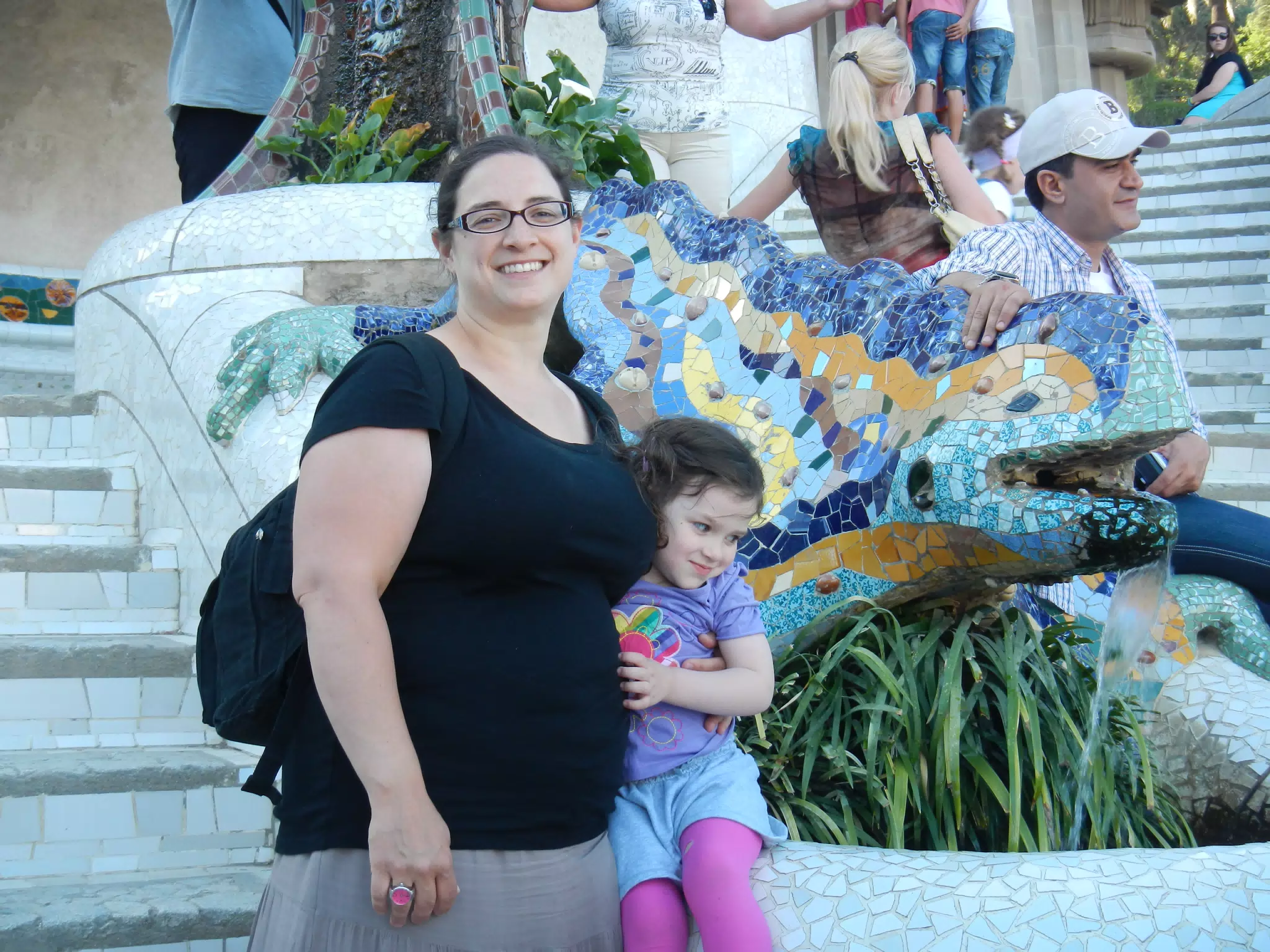 Dominica and Liesl at Park Guell
