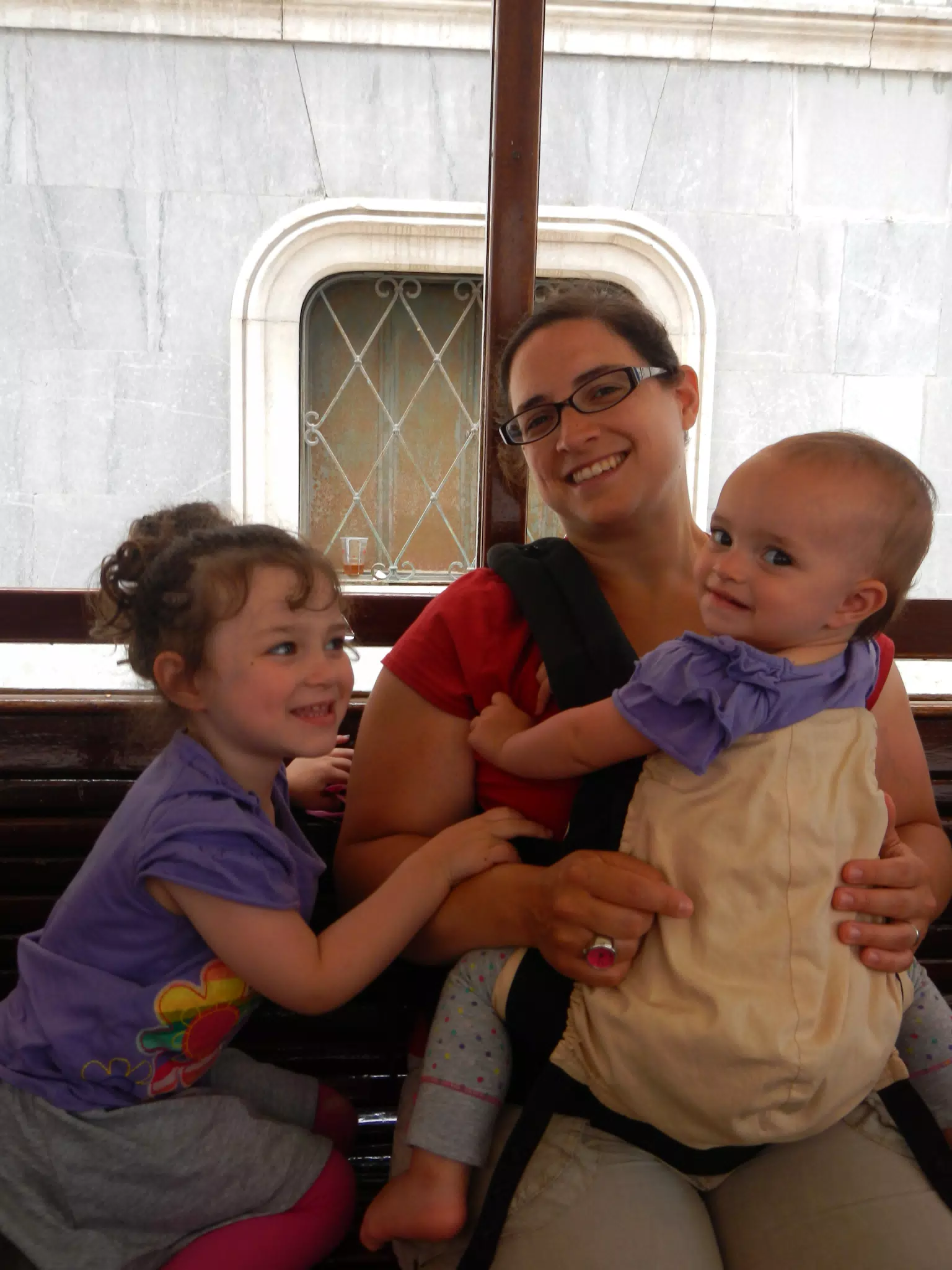 Liesl, Dominica and Luciana in Lisbon