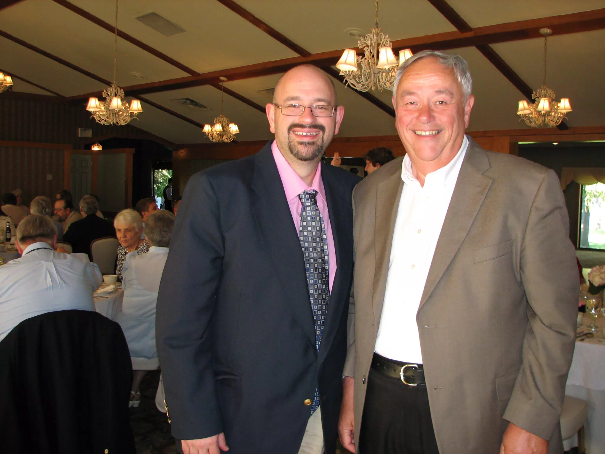 Thomas and Scott Alan Miller at Jeremy Richardson's Wedding