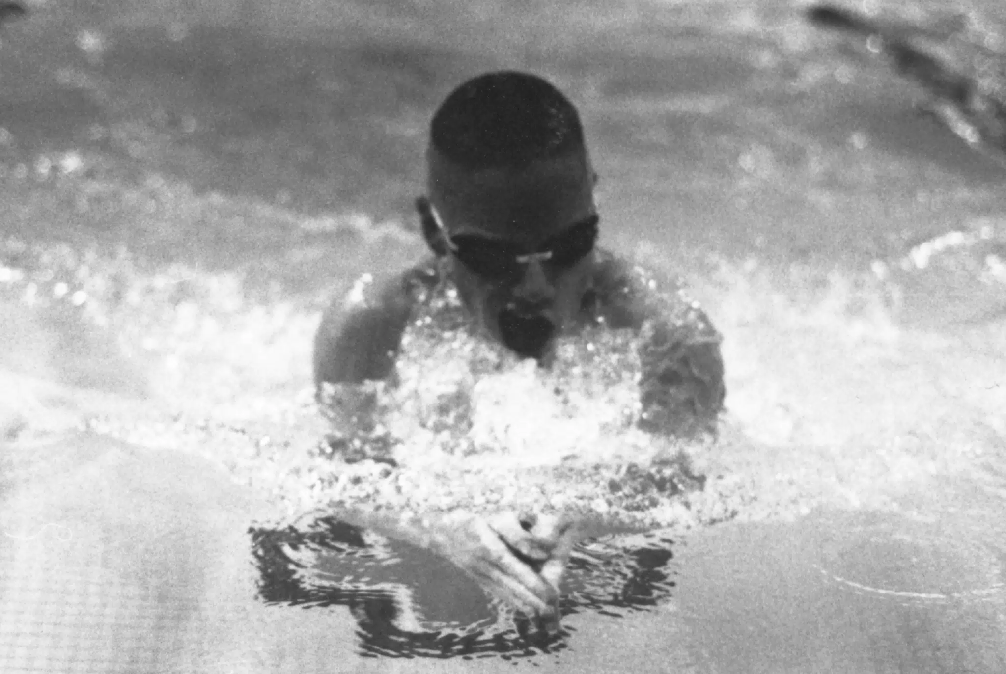 Josh Relyea Breast Stroke in Section V Sectionals 1993