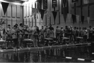 York High School Swim Team Section V Sectionals 1993